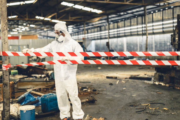 Professional Drug Lab Cleanup technician working in Montrose, SD